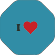 Hexagon buttons