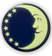 glow in the dark button
