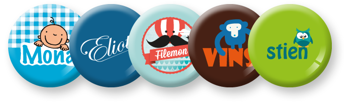 Mona, Eliot, Filemon, Vins, Stien